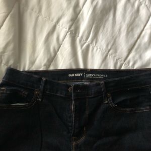 Old Navy mid-rise curvy jeans